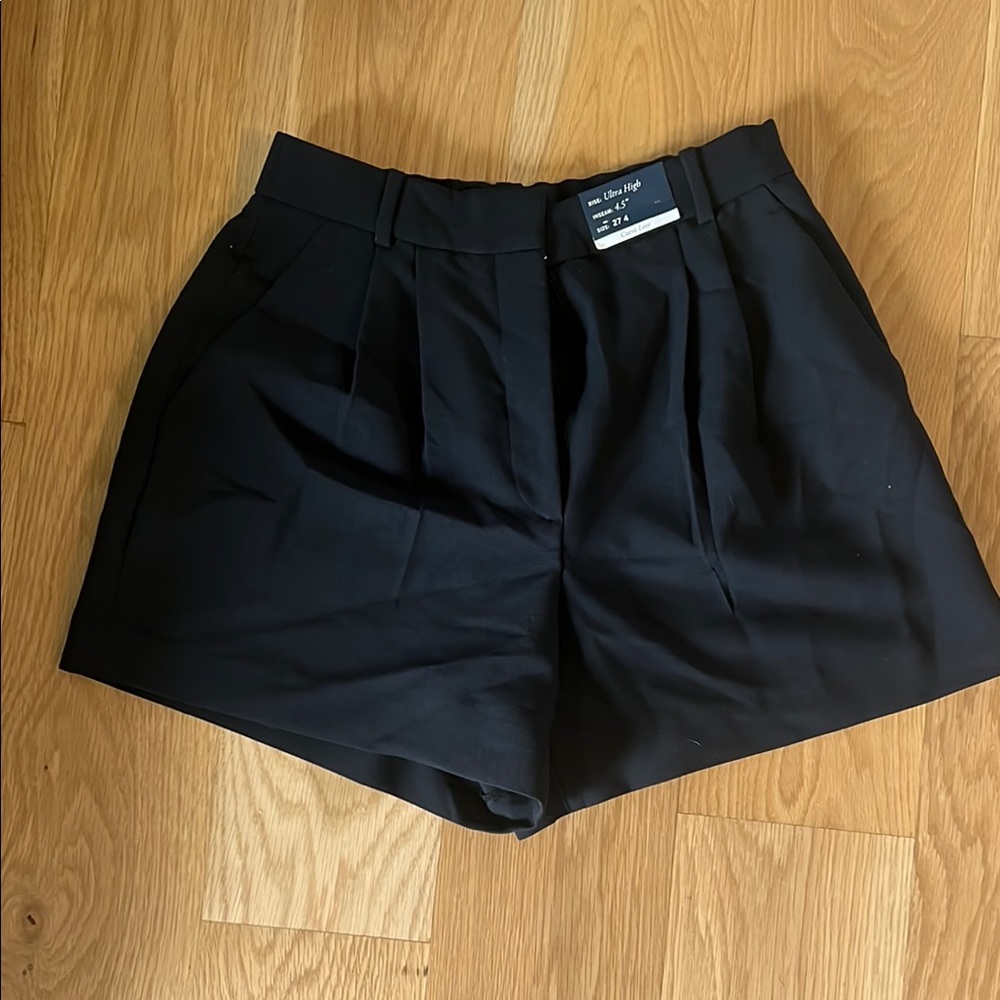 Elegant Black Women's Shorts
